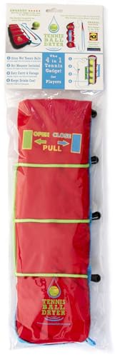 Pelota de Tenis Secador - 4 - en-1 de Tenis Accesorios - votada como la Mejor Pista Gadget 