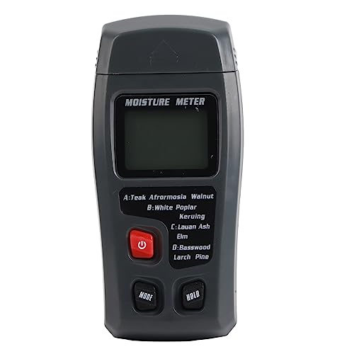 Sensore Rilevatore di umidità per Legno, Tester Igrometro LCD per Noce, Palissandro, Albero della Gomma