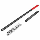 Powerbuilt Serpentine Belt Tool Set, Remove and Install Car Vehicle Serpentine Belts, for Spring-Loaded - 648451