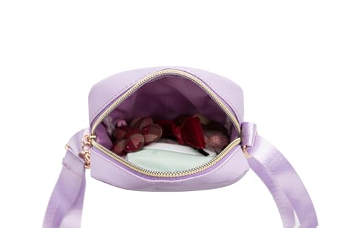 Image of cute cartoon-themed mini crossbody bag, also a shoulder bag, features a cartoon pattern design