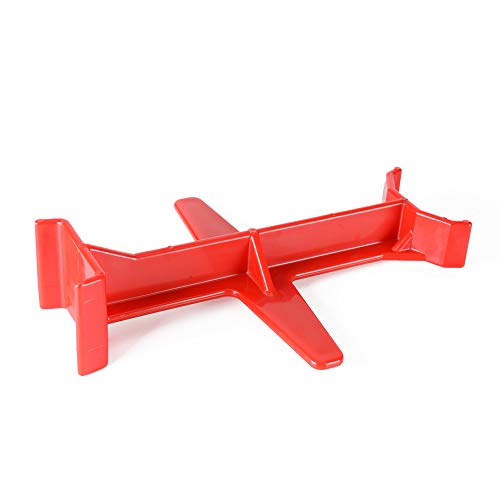 Support de fourche rouge de 25 cm idéal pour le transport de votre moto