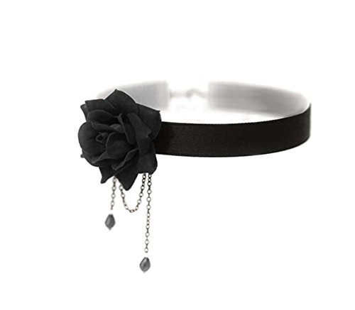 Splendida collana vintage, dalla selezione dei materiali alla produzione di ogni passo, la rosa tridimensionale ti renderà più brillante in mezzo alla folla.