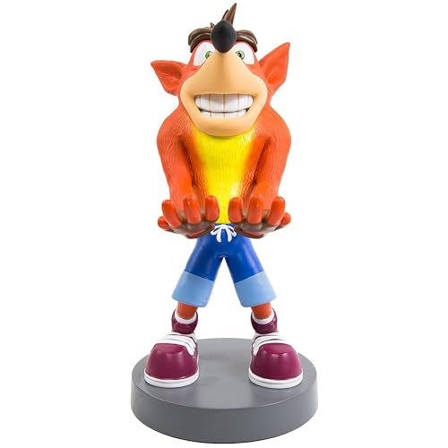 El mejor review de Union pvc de esta semana. 24 Crash Bandicoot Cable Guy - Controller and Device Holder