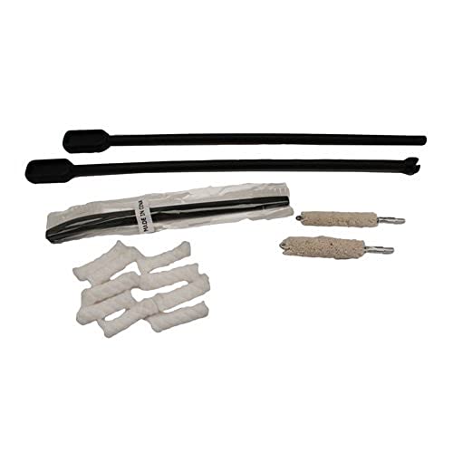 Tipton Action/Chamber Gun Cleaning Tool Set with Bore Mops and Nylon Brush for Firearm Cleaning and Maintenance