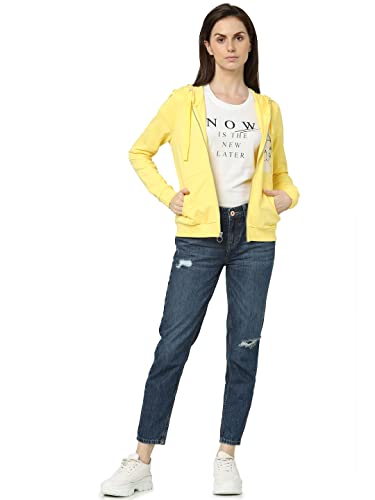 Image of VERO MODA Women's Cotton Round Neck Sweatshirt