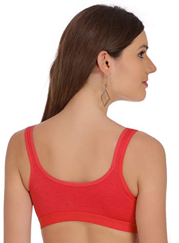 Image of FIMS - Fashion is my style Women?s Cotton Lycra Molded Cup Sports Bra Gym Bra Yoga Bra Running Bra Sports Bra Sports Bra for Women for Gym Sports Bra for Girls Sports Bra for Women Pack of 1