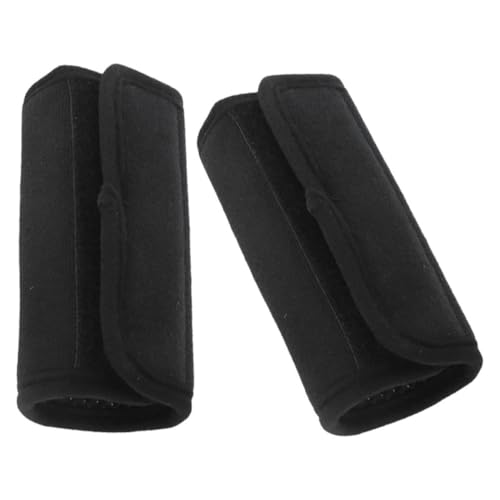 HYTROVE Cojines para el Mango del Andador con Material Antideslizante y Función de Alivio de Presión, Negro, Para Uso en Exteriores con Andadores y Sillas de Ruedas, Dirigido a Personas