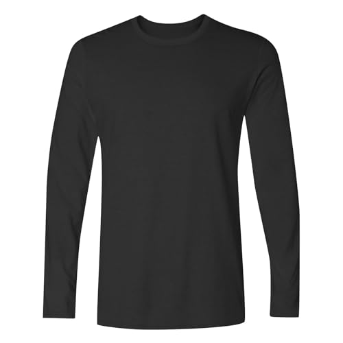 RTRDE Men's Lightweight Sweatshirts, Long Sleeve Crew Neck Casual Athletic Workout Sweat Shirts Pullover Tops, S-4XL3
