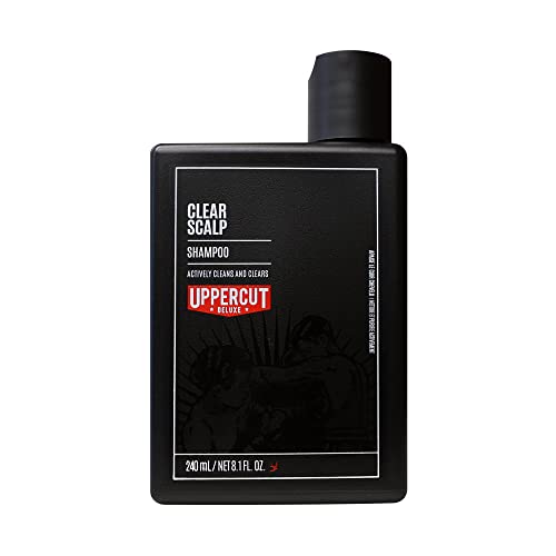 Uppercut Deluxe Clear Scalp Shampoo For A Refreshed & Clear Feeling, Designed For Irritable, Itchy & Flaky Scalps - 240ml Cover
