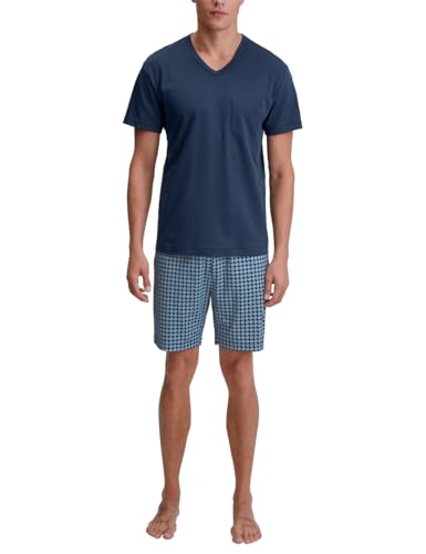 Calida Relax Streamline pyjama homme court en coton haut de gamme