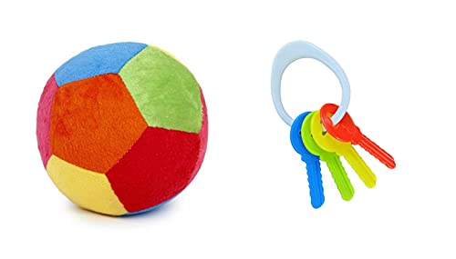 Little Innocents® Non-Toxic, BPA Free, ISI Marked Baby Soft Toy Ball and Baby Key Teethers Combo Pack for Infants (2-PCS Set) (B0943LGC87) Amazon Price History, Amazon Price Tracker