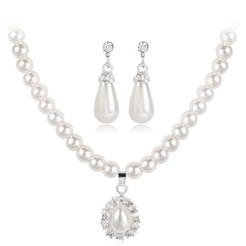 Shining Diva Fashion Women Latest Stylish Design Fancy Pearl Neck...
