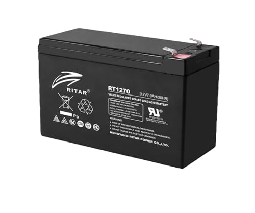 Ritar 12V 7Ah Sealed Lead Acid Battery (VRLA)