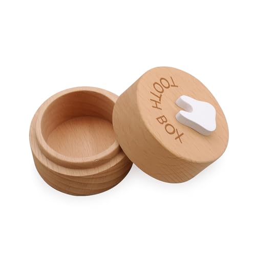 HENGBIRD Caja De Dientes, Caja De Para, De Leche De, Para NiñOs Cajas Para, Cajas De Dientes Para NiñAs Dientes De Leche Regalos De Bautizo Para NiñO