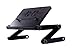Portable Adjustable Height and Angle Ergonomic Reading Stand, Book Holder, Tablet Stand, up to 12