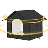 Cold-Resistant Enclosed Cat Bed Tent | Waterproof Pet Tent for Cats and Small Animals, Ideal for Calming, Winter Sleep, Travel, Home, Or Outdoor Use for Kittens and Puppies