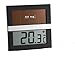 TFA Dostmann Eco Solar Digitales Solar-Thermometer, solarbetrieben, energiesparend, zur Kontrolle der Innentemperatur,L95 x B25 x H155 mm