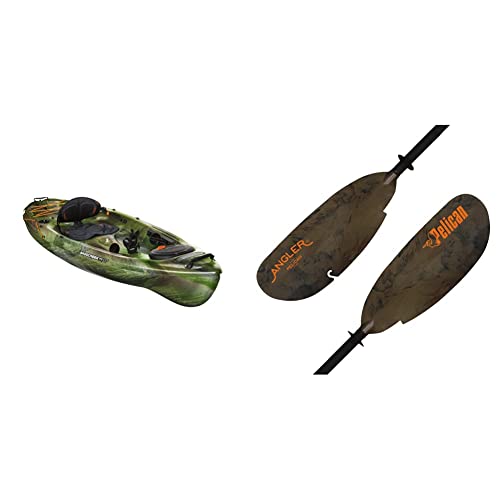 Image of Pelican Sit-on-top Fishing Kayak Kayak 10 Feet Lightweight one Person Kayak Perfect for Fishing