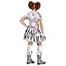 Fun World Girl's Carnevil Clown Child Costume, Large