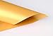 Gold Metallic Paper - 100-Pack Golden Shimmer Paper, Crafting Supplies,Ticket, Invitation, Stationery, Scrapbook Use, Printer Friendly, 80lb Text, 8.5 x 11 Inches