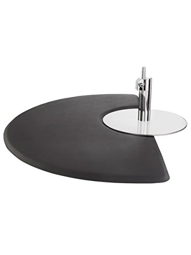 Buy-Rite Super Soft Mat for Salons, Spas & Barbershops, Semicircle, 3' x 5' x 5/8", SHP-SS3050C5/8 - Image 3
