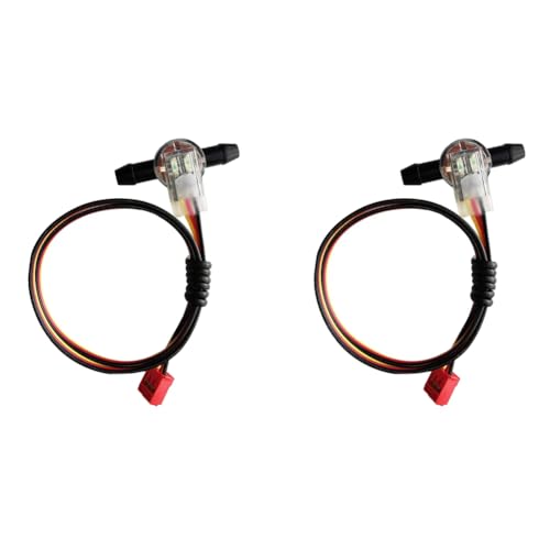Lonrtesw 2 Piezas PCFS-IR212-55 Sensor de de Agua para Fregadora de Pisos Detector de Agua IP68 Diámetro del Tubo de Medición de Alta Precisión