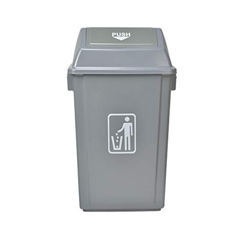 Mülleimer Küche Gewerbe Outdoor Kunststoff Shake Cover Mülleimer Gesundheit Hotel Gemeinschaft Klassifizierung Mülleimer 4 Modelle Optionaler Abfalleimer für Büro (Größe: 42L) ()