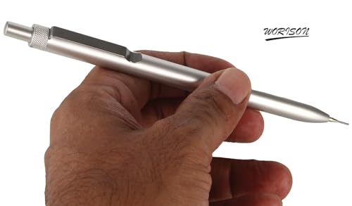 Image of worison 0.7mm Mechanical Pencil set 1 White and 1 Black Pencil