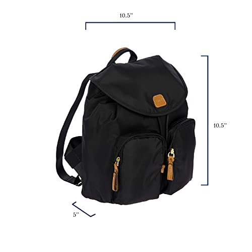 Bric's X-Travel Piccolo City Backpack - 10 inch - Cute Designer Backpack for Women and Men - Black3