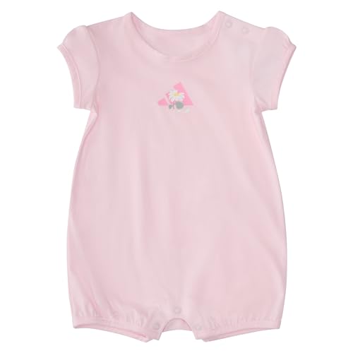 Image of adidas Baby Girls' Printed Shortie Romper