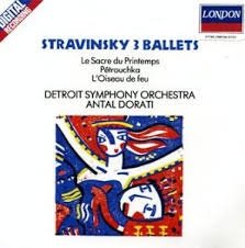 Stravinsky: 3 Ballets; Antal D [Audio CD] Detroit Symphony Orchestra; Dorati, Antal