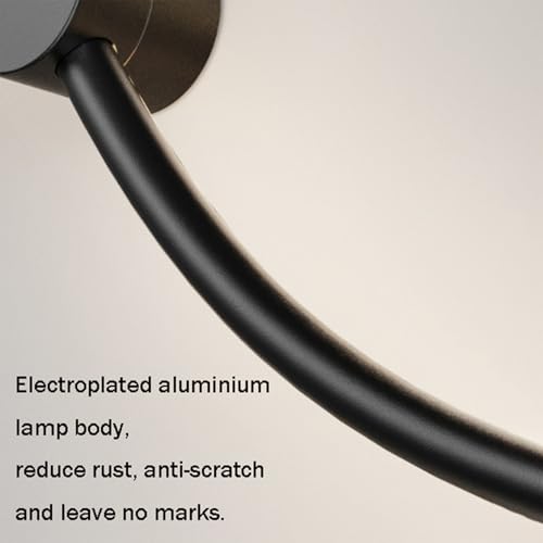 Lámpara de pared LED moderna que elimina sombras en zonas oscuras del pasillo 5