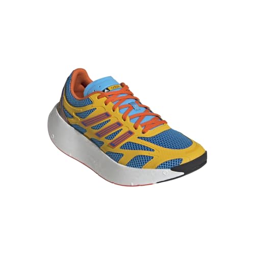 adidas Mens Adizero Aruku Lace Up Sneakers Shoes Casual - Blue, Yellow - Size 9 M2