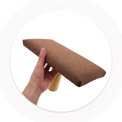 Tabouret à genoux en bois naturel compact Hemobllo pour méditation - 6