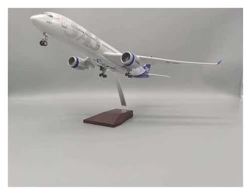 Avión de metal A350-900 para decorar estudios de aviación de 47 cm 7