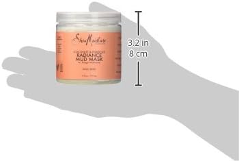 Miniatura 3 de Shea Moisture - Máscara de barro radiante de coco e hibisco para piel unisex, sin brillo, 6 onzas
