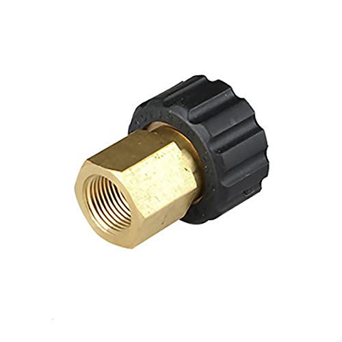 SEIWEI Pressure Washer Adapter Set, Quick Disconnect Kit Thread Quick Connector 15mm Plug core?3/8