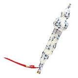 Amosfun Hulusi Kürbisflöte für Anfänger aus Synthetischem Material mit Angenehmer Textur Traditionelles Chinesisches Musikinstrument für Musikliebhaber und Übungszwecke