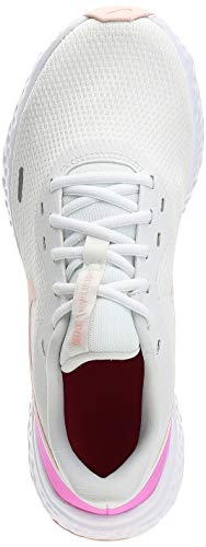 Tenis Nike Revolution 5 Off White/rosa