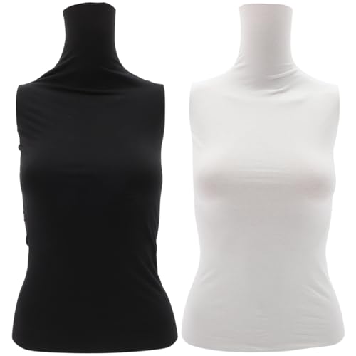ULTECHNOVO Housse De Mannequin Femme en Tissu Calicot Élastique 27.00X13.78X0.12In Couverture Supérieure du Corps pour Mannequin Taille S Et M Idéale pour...