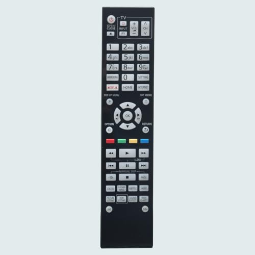 N2QAYA000172 Télécommande de Remplacement for Panasonic Blu-Ray DVD Player DP-UB9000 DP-UB9000EBK DP-UB9000GNK DP-UB9000EGK DP-UB9004 DP-UB9004EGK
