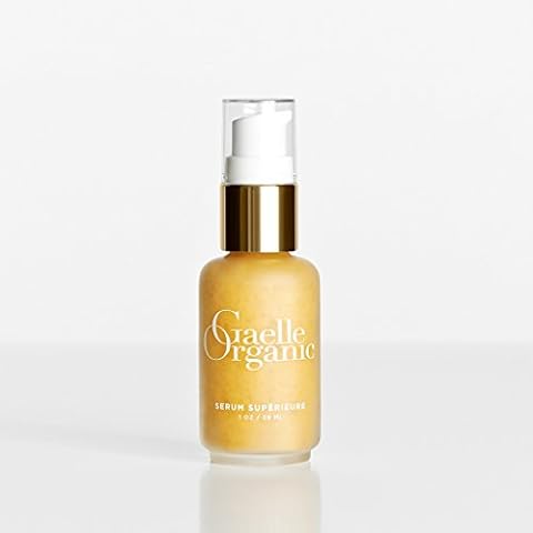 Gaelle Organic Serum Superieure - Ecocert Certified Organic Anti Aging Serum for Brightening with Narcissus Bulb, Licorice Root, Gingko Biloba - Reduce Fine Lines, Wrinkles, Hydrates, Tones - 1oz. Cover