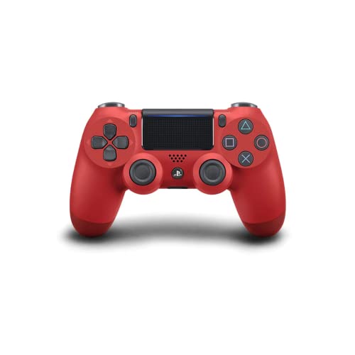 Image of DualSense Wireless Controller Black & Sony PS4 Dualshock Magma - V2 (Red)