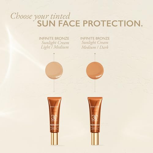 Lancaster Infinite Bronze Tinted Protection Sunlight Cream LSF30 Light/Medium Shade 50 ml