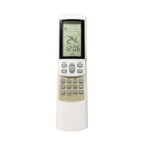 Image of Upix AC Remote No. 198 (No Backlight), Compatible /Replacement for Bluestar AC Remote Control (Exactly Same Remote Will Only Work)