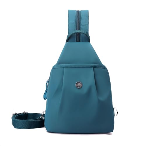 2025 Backpack Chest Bag Double Zipper Large Capacity, Waterproof 2-Way Commuter Bag, For Festivals Or Airplane Travel (G)