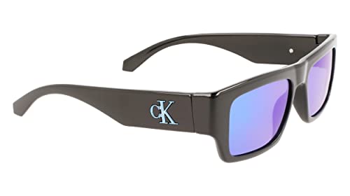Calvin Klein Blue Rectangular Sunglasses3