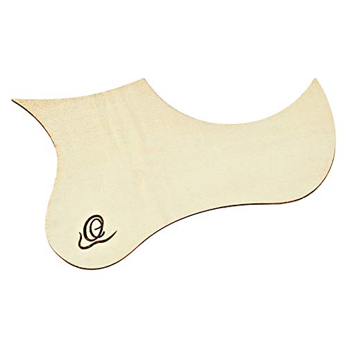 Ortega Guitars 木製ウクレレピックガード コンサート&ソプラノフレームメープル、(OWPSC-FMA)に適合