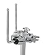 Pacific Drums Concept Series Doppel-Tomstativ mit 10,5 mm L-Armen, Chrom