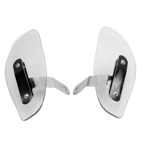 Protège-mains moto transparent universel déflecteur guidon